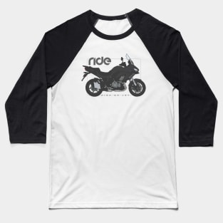 RIde Versys 1000 black Baseball T-Shirt